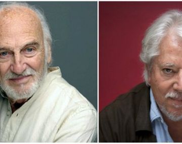 Emotivo cruce entre Luis Puenzo y Héctor Alterio: No hay que perder la memoria