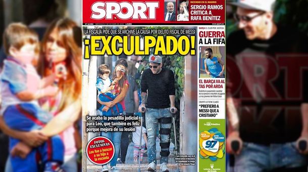 Papá Messi: acompaña al jardín a su hijo Thiago junto a Antonella