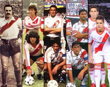 Conocé las cinco camisetas emblemáticas de River