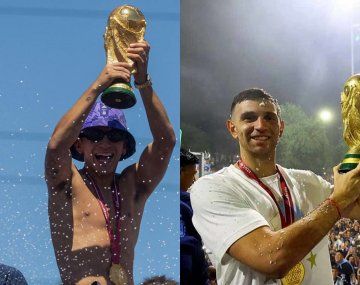Thiago Almada reveló el favor que le pidió el Dibu Martínez antes de la final