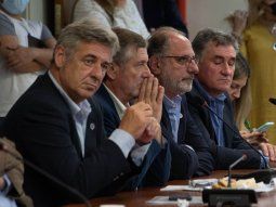 La Mesa de Enlace se reunió con los distintos bloques de la oposición en Diputados