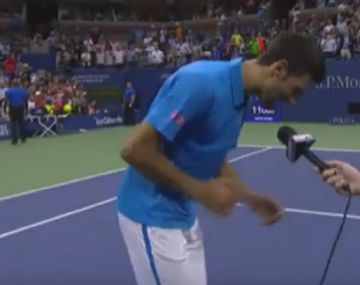 Novak Djokovic volvió a deslumbrar con una imitación de Phil Collins