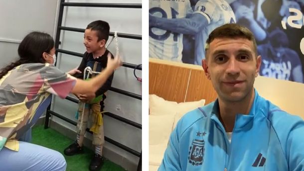 La respuesta al Dibu Martínez del nene que quiere ser arquero