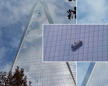 Dos horas colgados en el Liberty Building