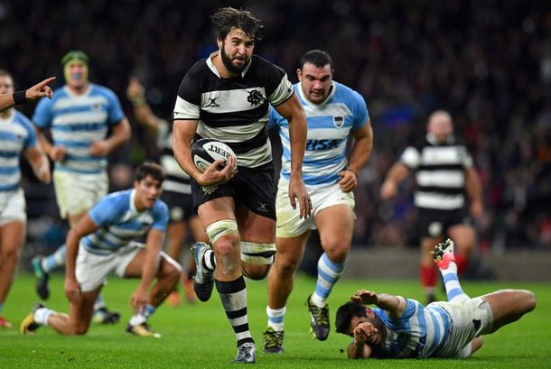 Los Pumas cayeron ante Barbarians