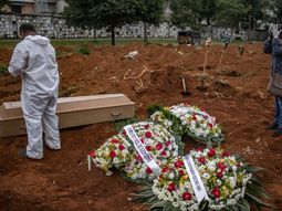 Brasil ya es el quinto país del mundo con más muertos por coronavirus