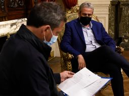 Sergio Massa recibió en el Congreso al ministro Jorge Ferraresi para avanzar en una Ley de impulso