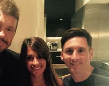 Tinelli irá al casamiento de Messi y Antonella.