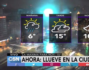 A manejar con muchísimo cuidado porque la calzada está muy resbaladiza