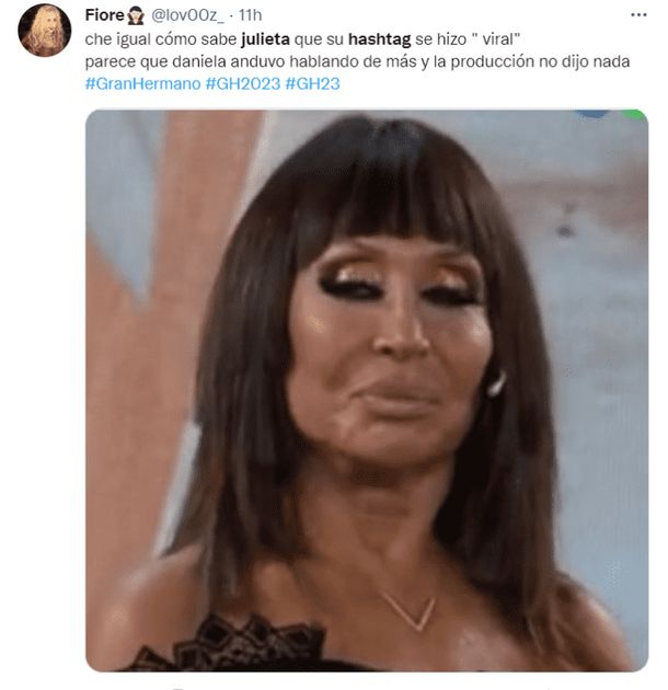 Gran Hermano destroza las redes sin despeinarse: el hashtag de Julieta generó más memes que Wanda Nara en el día de la fidelidad