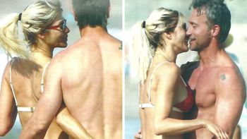 Cathy Fulop, de amor en la playa Cathy Fulop, de amor en la playa