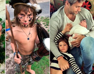 Conocé el curioso estilo hindú que lleva la familia Camisani