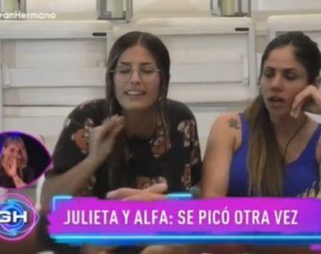 Se picó en Gran Hermano: Julieta se cansó de Alfa y le puso los puntos