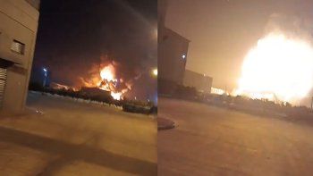 desesperante: asi vivio la explosion una persona que se encontraba dentro del polo industrial de ezeiza desesperante: asi vivio la explosion una persona que se encontraba dentro del polo industrial de ezeiza