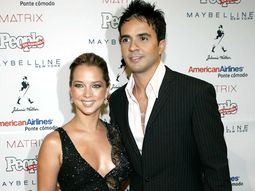 Adamari López y Luis Fonsi cuando eran pareja