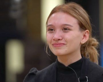 MasterChef: Delfina quebró en llanto y quedó eliminada del reality