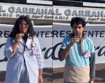El video de residentes del Garrahan para aclarar la inacción del Gobierno: No recibimos...