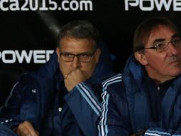 Martino y Pautasso, cuando estaban al mando de la Selección Martino y Pautasso, cuando estaban al mando de la Selección