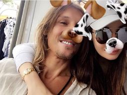 Claudio Paul y Charlotte en la última foto que compartieron juntos Claudio Paul y Charlotte en la última foto que compartieron juntos