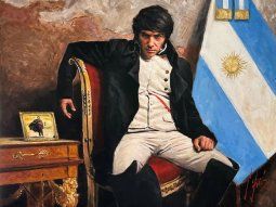 Milei se quiso comparar con Napoleón pero eligió el retrato equivocado