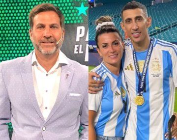 La furiosa reacción de Di María contra Toti Pasman tras una crítica a su esposa