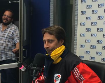 Feinmann se puso la camiseta de River