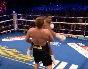 Joshua noqueó a&nbsp;Povetkin