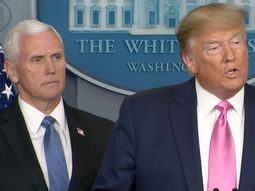 Coronavirus: Donald Trump puso a Mike Pence al frente de la lucha contra la epidemia Coronavirus: Donald Trump puso a Mike Pence al frente de la lucha contra la epidemia