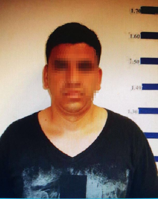 Uno de los ladrones que escapó luego de la salidera