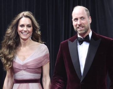 Aparecieron en los BAFTA los príncipes de Gáles en pleno escándalo de Andrew