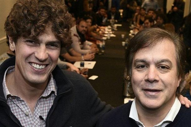 Martín Lousteau y Roy Cortina