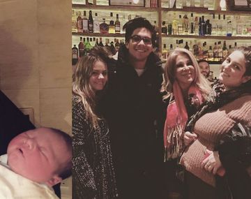 Babosos: la emoción de Reina Reech y Nico Repetto con su nieto