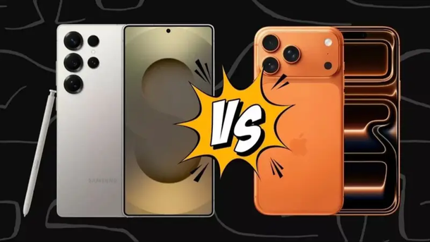 Comparativa entre el Samsung Galaxy S25 y el iPhone 17.