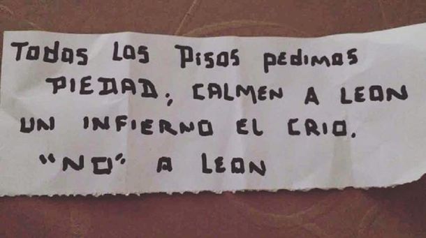 El cartel de los vecinos