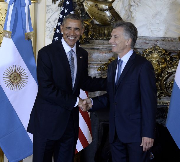 Obama y Macri, juntos en la Rosada