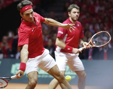 Suiza le ganó el dobles a Francia y acaricia su primera Davis