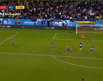 VIDEO: así fue el gol de Boca para el empate ante Barcelona