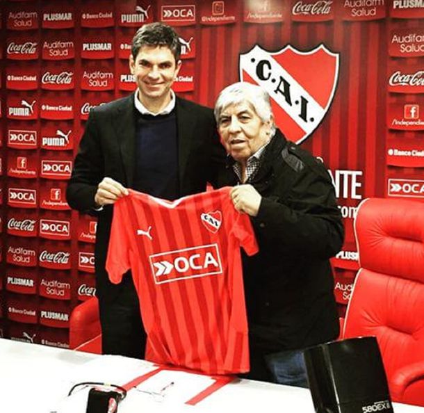 Presentaron a Mauricio Pellegrino como DT de Independiente