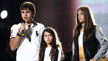 Prince, Paris y Blanket; los hijos de Michael Jackson Prince, Paris y Blanket; los hijos de Michael Jackson