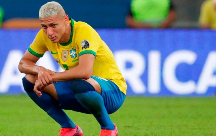 La provocación de Richarlison en la previa de Argentina vs Brasil