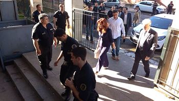 Cristina no se cruzó con Bonadio en Comodoro Py Cristina no se cruzó con Bonadio en Comodoro Py