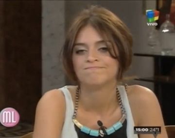 El gesto de Zaira ante una pregunta por Forlán