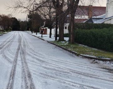 A qué hora cae nieve este jueves en Buenos Aires