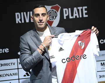 River presentó a Ramiro Funes Mori: Bienvenido a casa