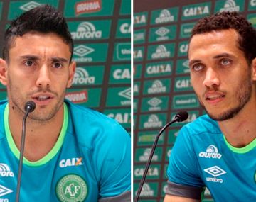 Alan Ruschel y&nbsp;Hélio Hermito Zampier Neto, son dos de los jugadores que sobrevivieron