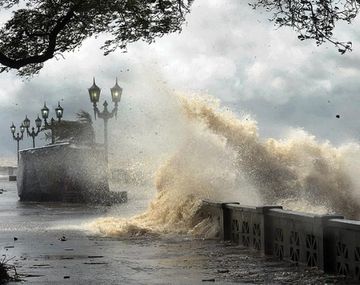 Ahora lanzan un alerta por sudestada luego de la tormenta