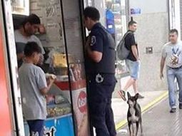 Nahuel Suárez un policía con gran corazón Nahuel Suárez un policía con gran corazón