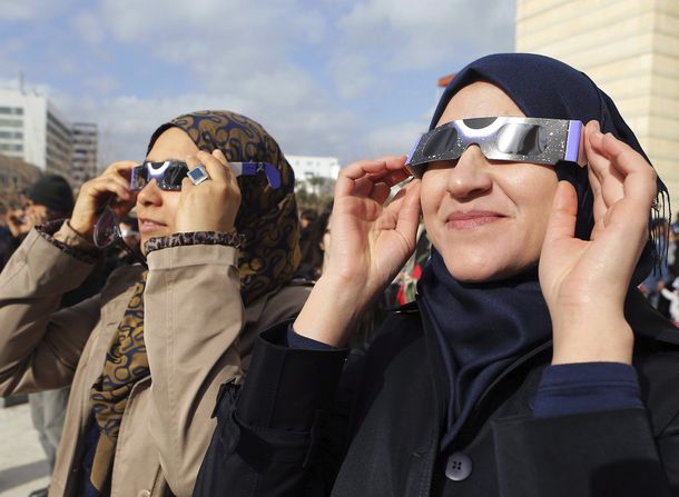 Las mejores fotos del eclipse solar