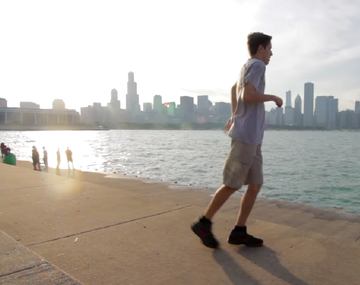 Bailó en 100 lugares diferentes