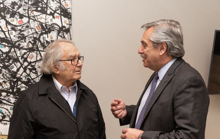 Alberto definió a Pérez Esquivel como un ejemplo mundial de conducta